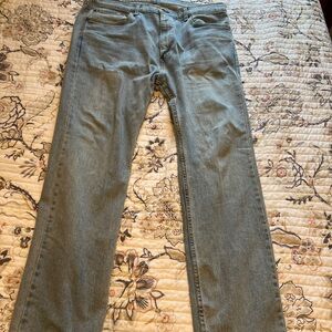 Classic Blue Men's Straight Jeans